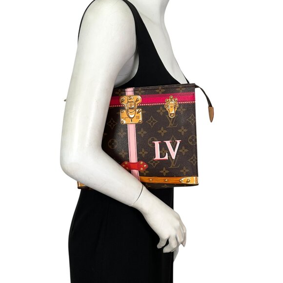 Louis Vuitton Monogram Summer Trunks Canvas Toiletry Pouch 26 - Picture 2 of 11